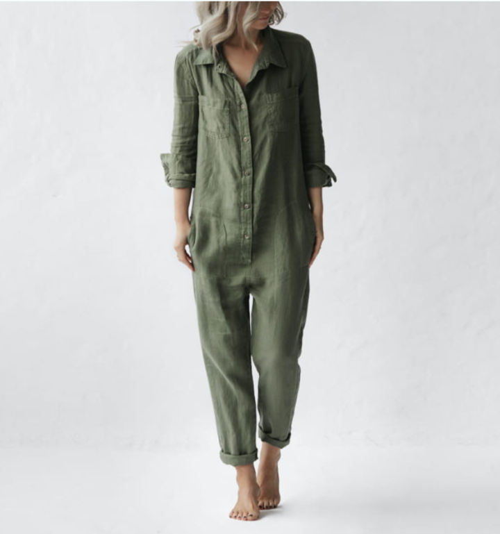 Theresa's Baumwoll-Jumpsuit – stylisch und bequem