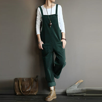 BLAKELY Retro-Stil Cord-Overall