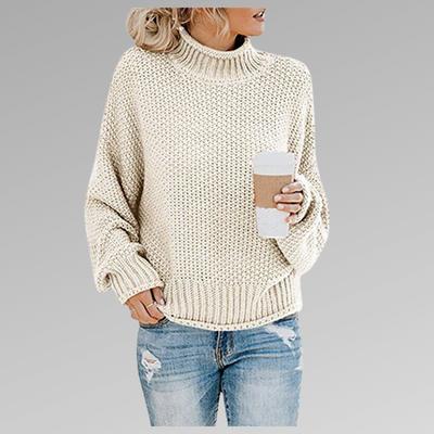 Elsa Hübscher Pullover aus Grobstrick