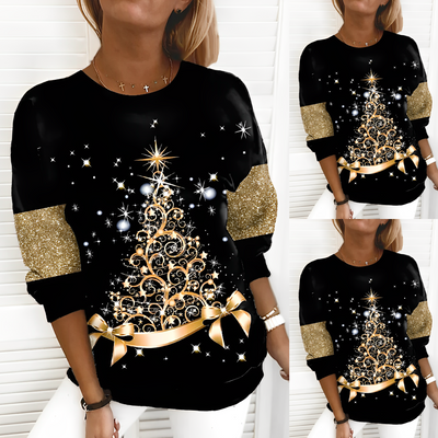 Pine Weihnachtsbaum-Pullover