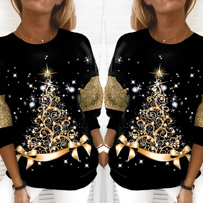 Pine Weihnachtsbaum-Pullover