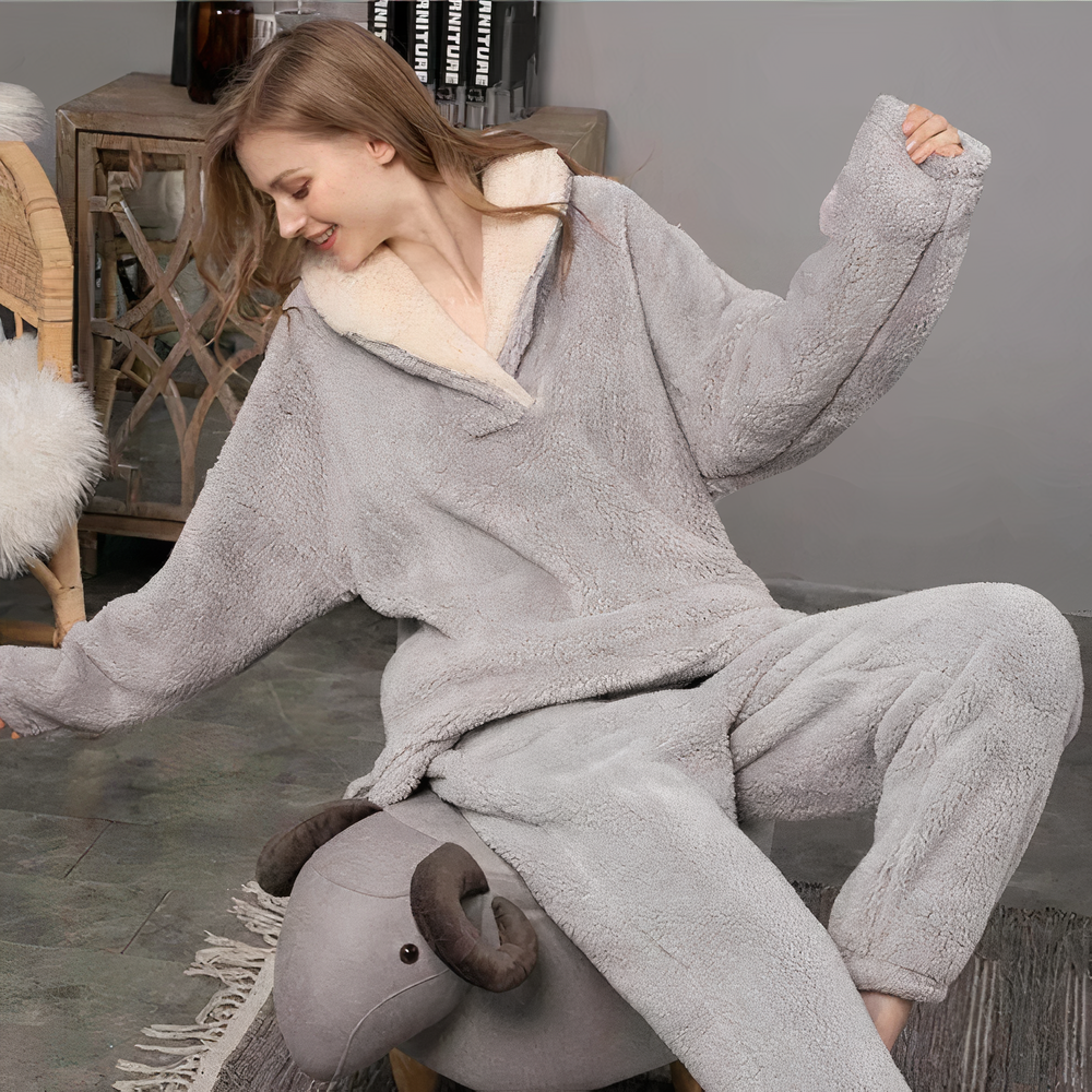 Pyjama-Set aus Fleece für Damen - Londyn