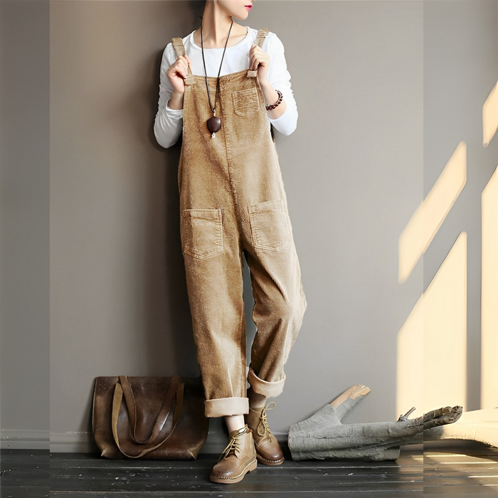 BLAKELY Retro-Stil Cord-Overall