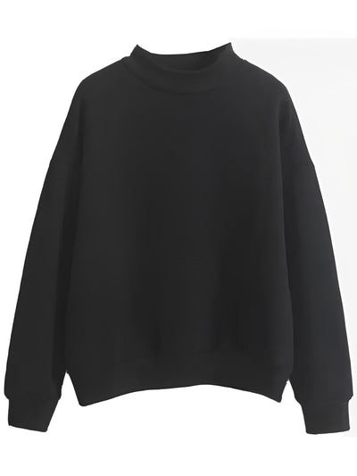 Damen-Sweatshirt mit Rundhalsausschnitt - TOMIE