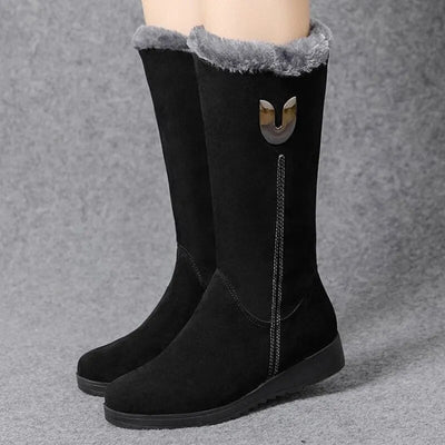 Emilia - Die bequemsten Hoher Pelz Warme Winterstiefel