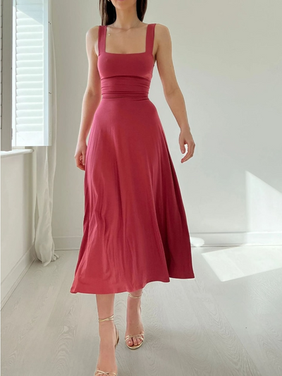 Gale - Lässiges Kleid mit Camisole-Trägern