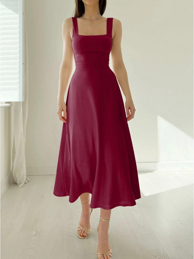 Gale - Lässiges Kleid mit Camisole-Trägern