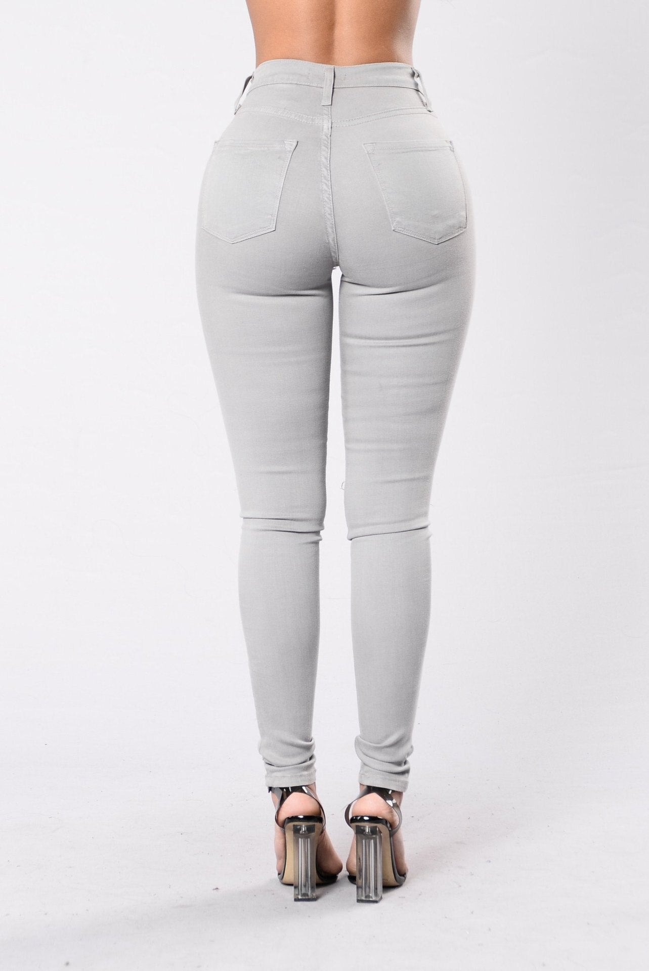 Jasmin - ComfyChic Wintertaugliche Skinny Jeans mit hoher Taille