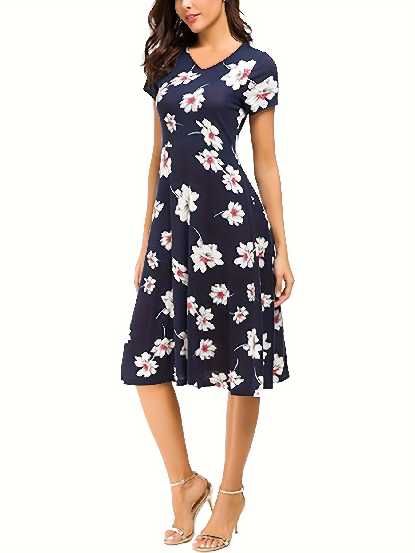 Zenaide | Florales Kleid für Damen