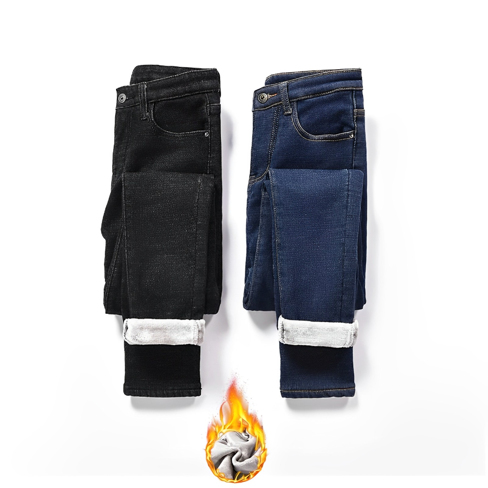 Galen | Warme Fleece-Jeans